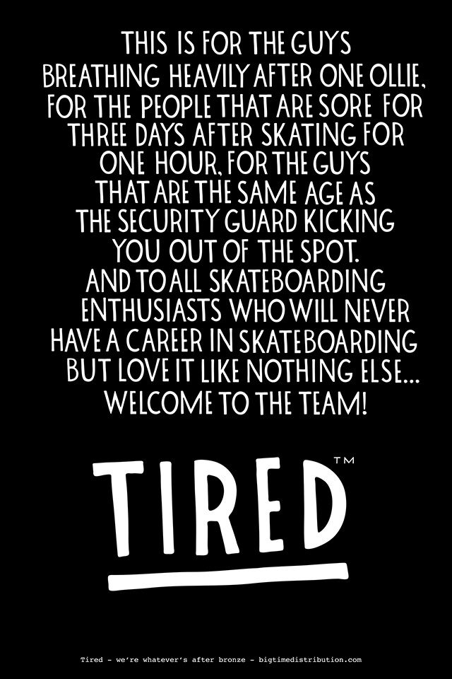 Tired Skate Boards